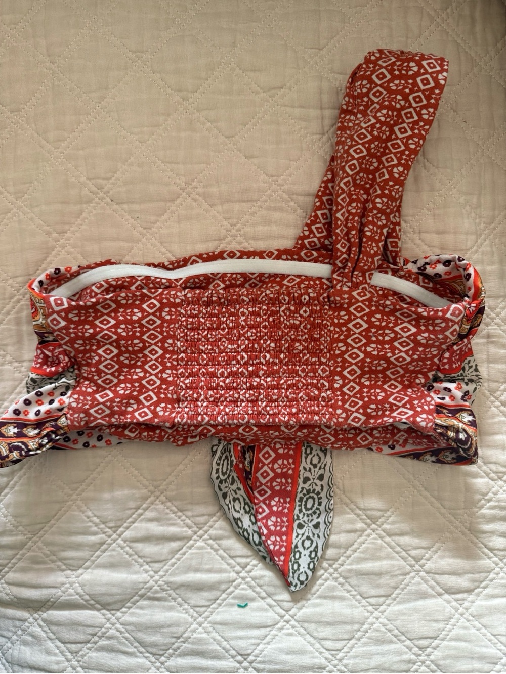 Anthropologie Bandeau Tie Top - Picture 7 of 7